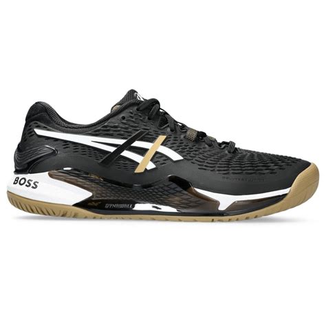 Tenis Asics Gel Resolution 9 Boss Negrocafe Caballero Icona Sports