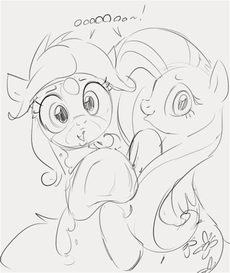 Safe Artist Dotkwa Derpibooru Import Fluttershy Oc Oc