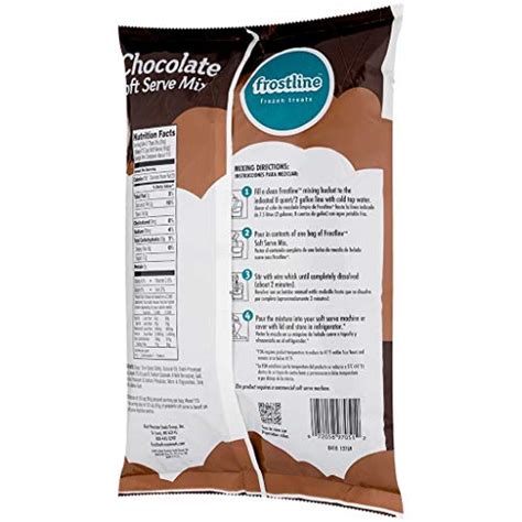 Frostline Chocolate Soft Serve Mix Pound Bag Pack Of Pricepulse