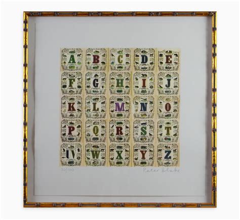 Peter Blake Appropriated Alphabets 11 Framed The Art Hound Gallery