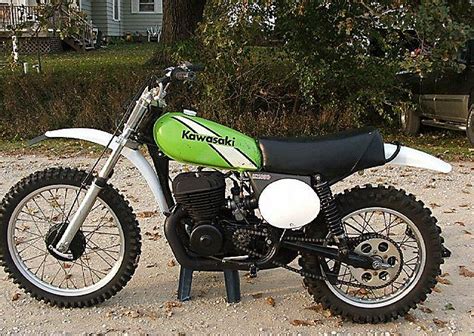 Index Of Images Thumb 5 5b 1975 Kawasaki KX400 Green 0