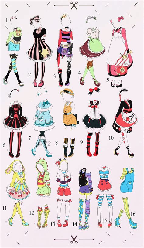 33 Trendy Drawing Cute Anime Character Design Drawing Anime Clothes Fashion Design Drawings