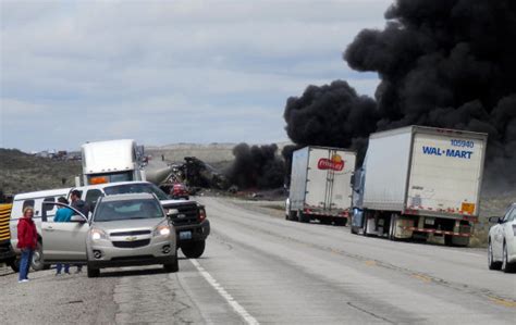 Photos Fatal Fiery Wreck On Us 287 Casper