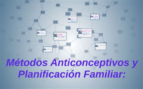 Métodos Anticonceptivos y Planificación Familiar by Natalia Borras