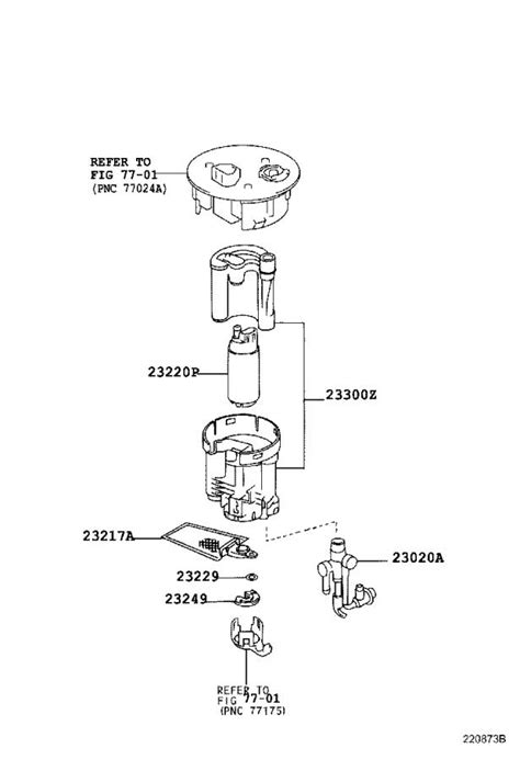 Lexus Nx H Filter Fuel Pump System Tube Tank