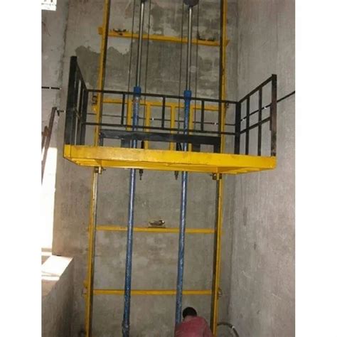 Hydraulic Goods Lift Maximum Speed 1 25m S Maximum Height 12 Feet