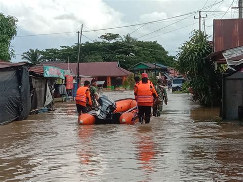 Pemprov Kalteng Mengirim Tim Untuk Penanganan Darurat Banjir Hai Kalteng