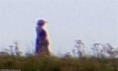 Ghost Woman Caught On Camera Standing In Cliffside Graveyard Ruins