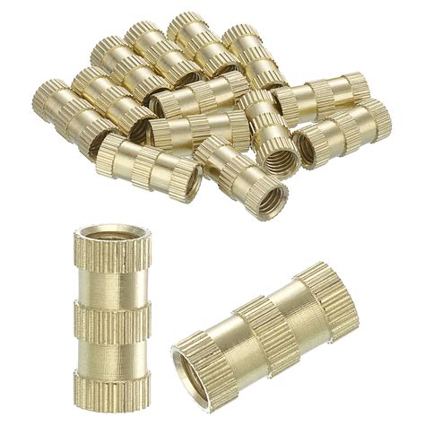 Knurled Insert Nuts Pack M X Mm L X Mm Od Thread Printing