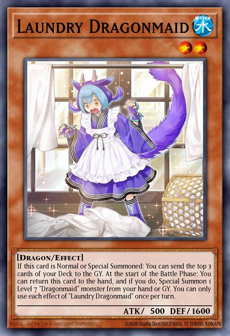 Laundry Dragonmaid Yu Gi Oh Card Database Ygoprodeck