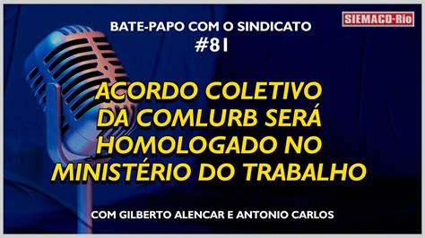 Bpcs Acordo Coletivo Da Comlurb Ser Homologado No Minist Rio Do