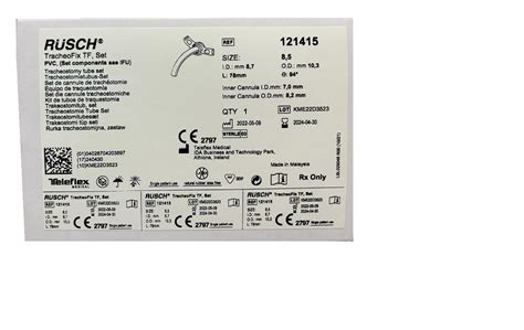 Set Per Tracheostomia Tracheofix TF 121415 SIZE 8 5 MPM ITALIA SRL