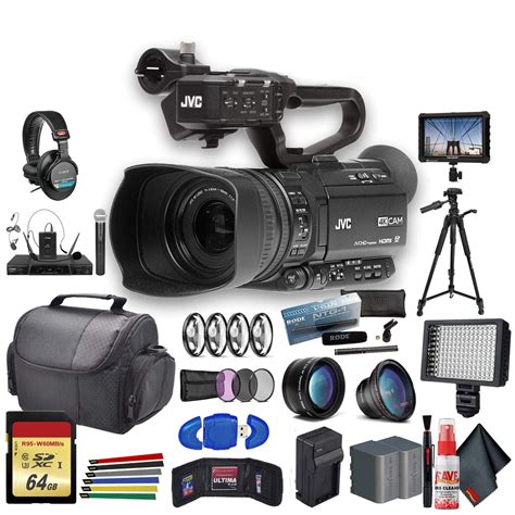 JVC GY HM180 Ultra HD 4K Camcorder With HD SDI GY HM180U With 2 Extra