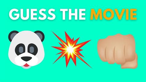 Can You Guess The Movie By Emoji Movie Emoji Quiz Youtube