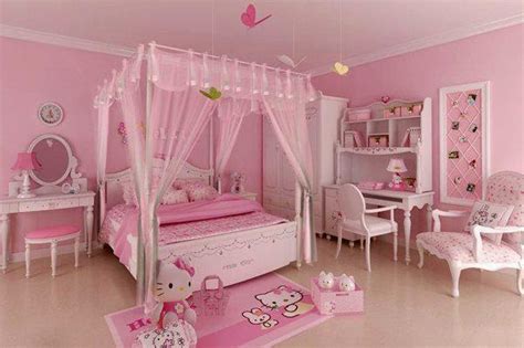 California Bedroom Interior Design Ideas With Cute Hello Kitty Theme For Girls Ideas 2019