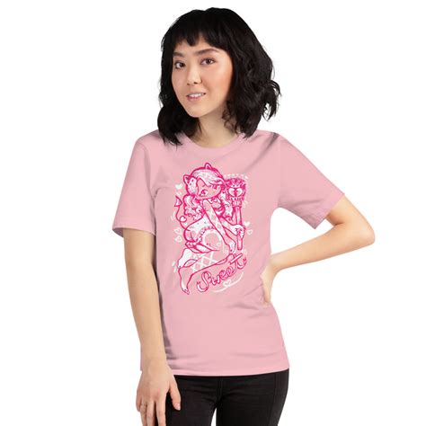 Pink Sweet Devil Girl T-Shirt – Airily Arts