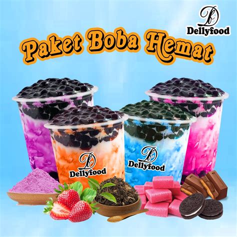 Jual Paket Boba Hemat Paket Usaha Minuman Boba Shopee Indonesia