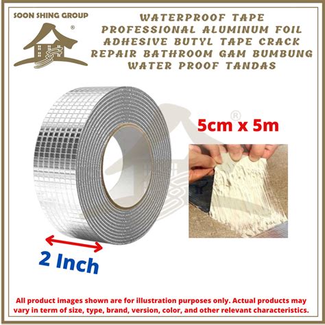 anti leakage  adhesive waterproof tape butyl tape aluminum foil