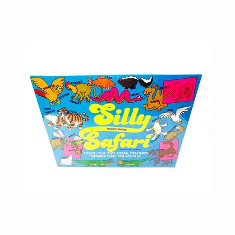 Vintage 1985 Silly Safari Board Game Published By Boutique Etsy Canada