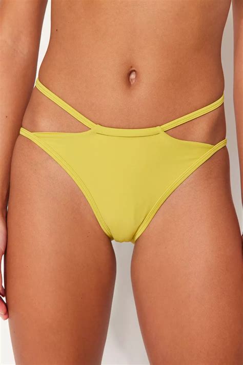 Buy Trendyol Piping Regular Leg Bikini Bottom Online Zalora