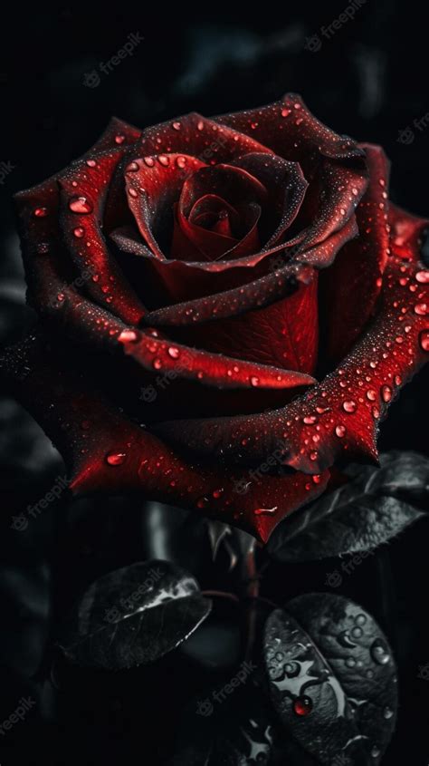 Premium Ai Image Red Roses Wallpapers For Iphone And Android These
