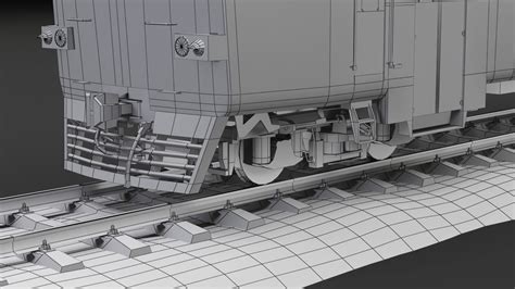 Train M62 Locomotive Model - TurboSquid 1352475