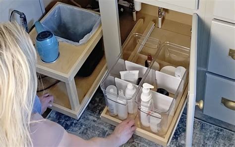 Diy Under Sink Storage Conquer Clutter With Custom Pull Out Drawers