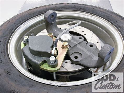 Installing Four Wheel Disc Brakes On A Tri Five Chevy Hot Rod Network