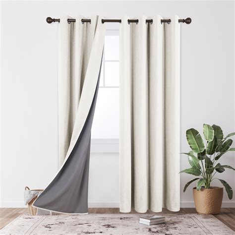 Black Out Curtains Bedroom Deconovo Total Blackout Curtains Pair 63