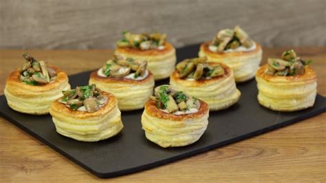 Vol Au Vent Ai Funghi Ricetta Facile Cookaround