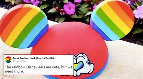 Disney Rolls Out Rainbow Mickey Mouse Ears For Lgbtq Pride Month But Twitterati Need More