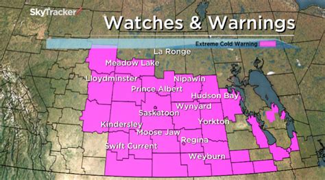 Extreme Cold Warning For Saskatoon Regina For Wind Chills Ends