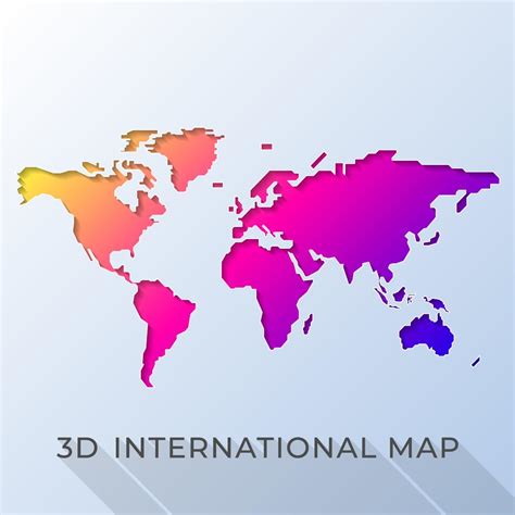 Colorful Vector World Map Illustration 359363 Vector Art at Vecteezy