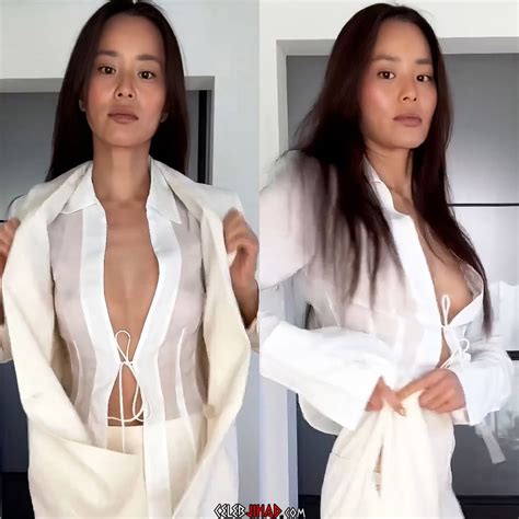 Jamie Chung Flashing Her Nude Tit On Instagram