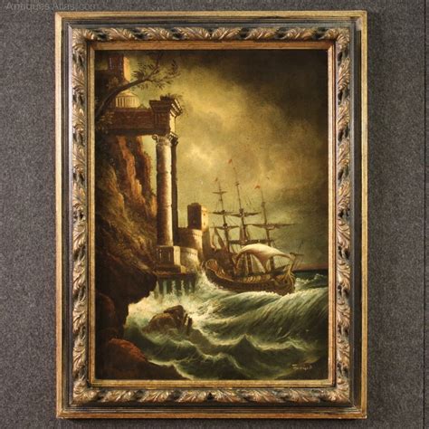 Antiques Atlas Seascape Painting From Th Century