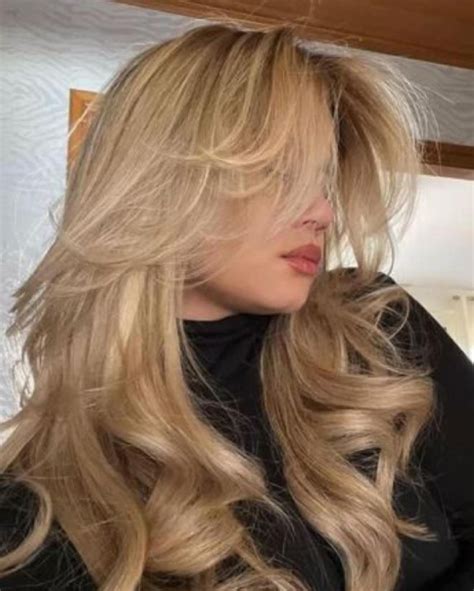 Best Layered Haircuts Blonde Layered Haircut Curtain Bangs