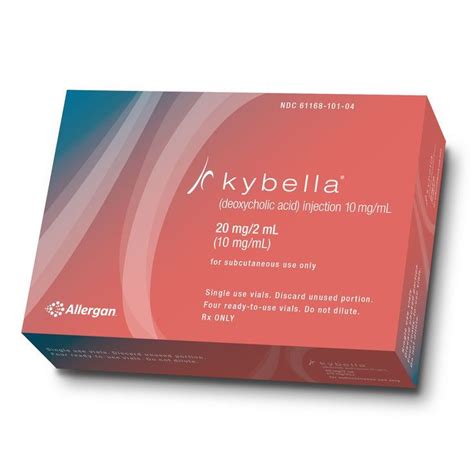 Kybella Deoxycholic Acid Mg Ml Ml Vials Vials Kybella