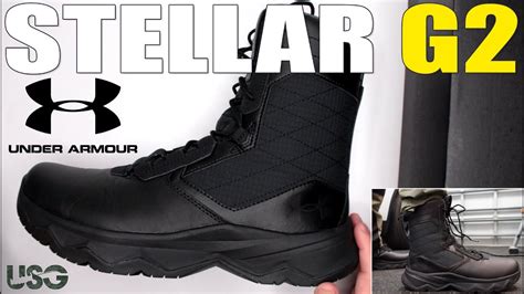 Under Armour Stellar G2 Review (FINALLY New Gen of Under Armour Tactical Boots) - YouTube