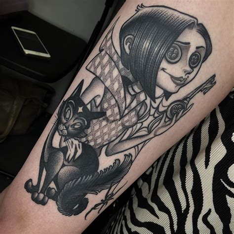 21+ Coraline Doll Tattoo - MinnaTuesday