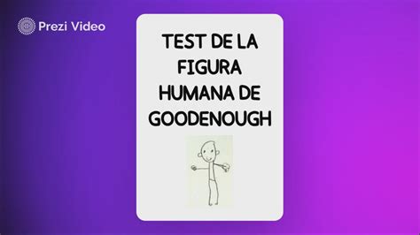 Test De La Figura Humana Goodenough By Marcela Motato Salazar On Prezi Video