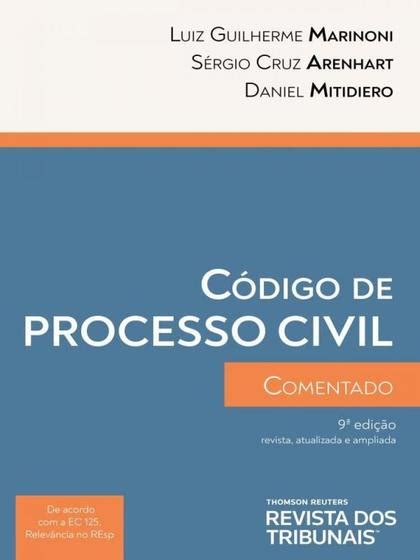 Código de processo civil comentado 2023 Livros de Direito