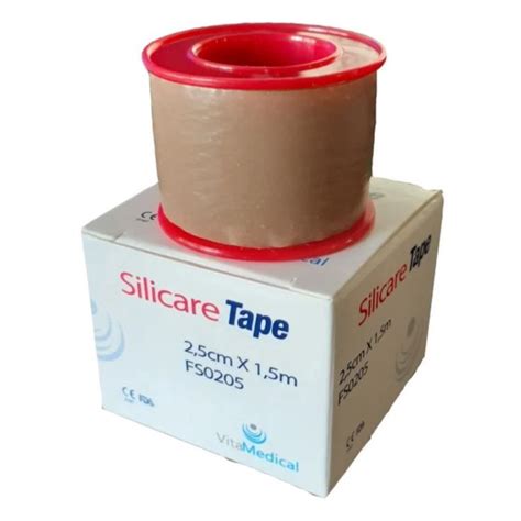 Fita De Silicone Para Cicatrizes E Queloides Silicare Tape 2 5cm X 1