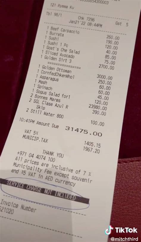 Diner Who Doesnt Even Eat Steak Racks Up Enormous £7000 Bill At Salt Baes Restaurant