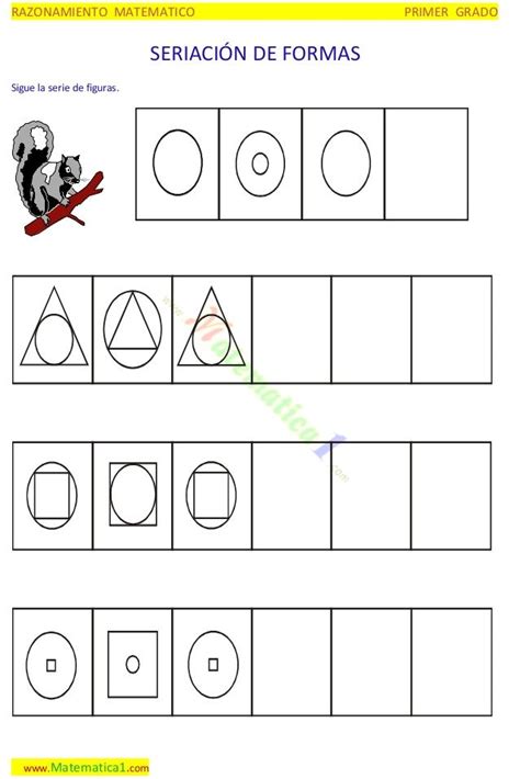 Ejemplos De Secuencias De Figuras Geometricas Seguir La Secuencia De