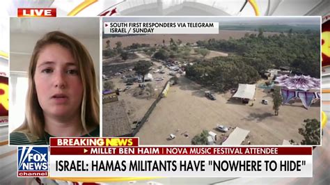 Israeli Music Festival Survivor Describes Horror Of Hamas Led Attack That Left 260 Dead Fox News