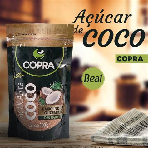 Açúcar De Coco 100g Paraíso Saudável Produtos Copra