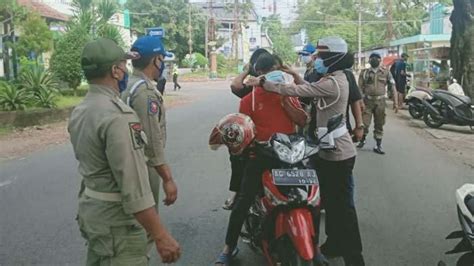 Pascalibur Lebaran Satgas Covid 19 Kota Kediri Kembali Gelar Razia