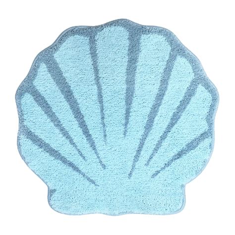 UNIBATH Seashell Bathroom Rugs and Mat Cute Beach Bath Mat for Kids ...