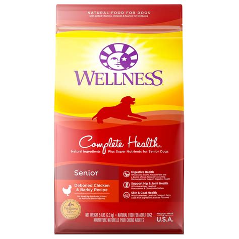 Wellness Complete Health Senior Dog Food | Petco