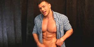 Naughty Naked Hunk Wanking And Flexing In The Work Shirt Porn Videos